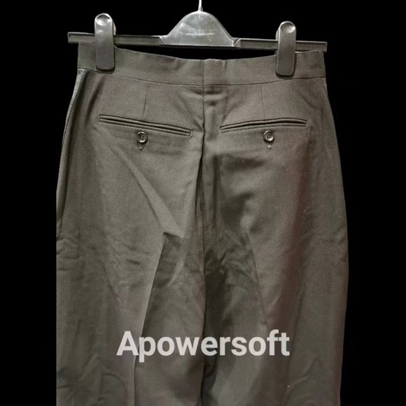 NWT Armani Collezioni Premium Virgin Wool Tux Pants for Neiman Marcus - Picture 6 of 6